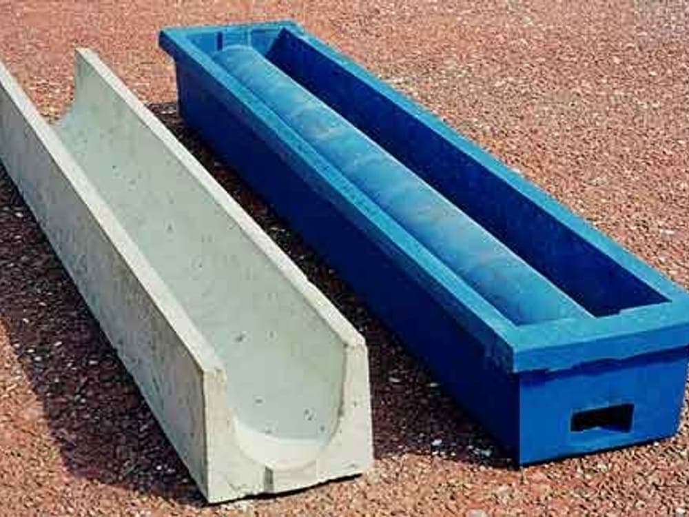 Fotografía real de canal pluvial prefabricado para catálogo de CAMHE Infraestructura
